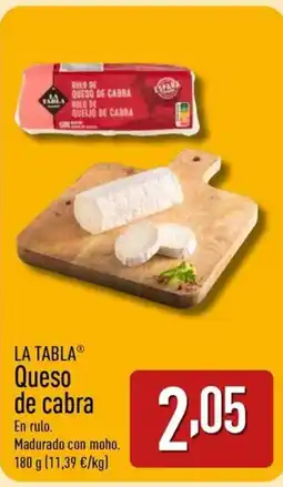 ALDI LA TABLA Queso de cabra oferta