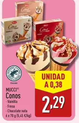 ALDI MUCCI Conos oferta