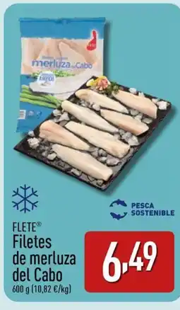 ALDI FLETE Filetes de merluza del Cabo oferta