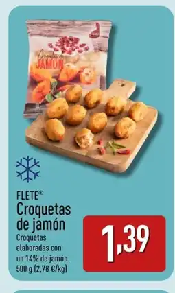 ALDI FLETE Croquetas de jamón oferta