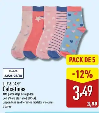 ALDI LILY & DAN Calcetines oferta