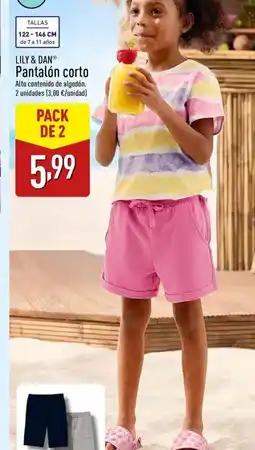 ALDI LILY & DAN Pantalón corto oferta