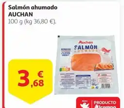 Alcampo AUCHAN Salmón ahumado oferta