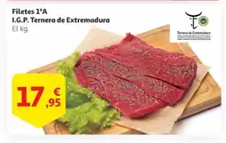 Alcampo Filetes 1ºA I.G.P. Ternera de Extremadura oferta