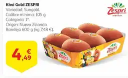 Alcampo ZESPRI Kiwi Gold oferta