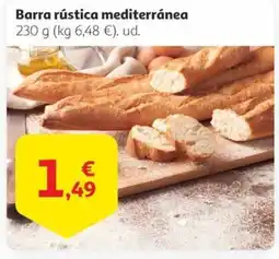 Alcampo Barra rústica mediterránea oferta