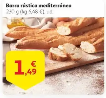 Alcampo Barra rústica mediterránea oferta
