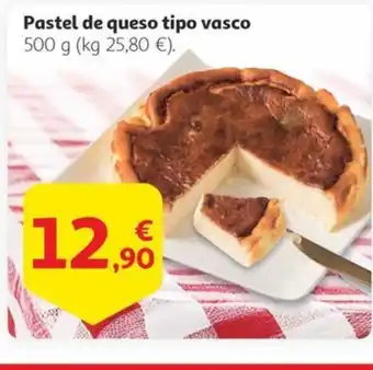 Alcampo Pastel de queso tipo vasco oferta