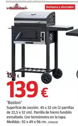 Bauhaus Grillstar - 'boston' oferta