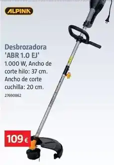 Bauhaus Alpina - desbrozadora abr 1.0 ej oferta