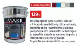 Bauhaus Make - resina epoxi para suelos oferta