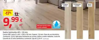 Bauhaus Suelos laminados ac5/ 7,8 mm oferta