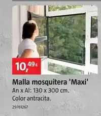 Bauhaus Malla mosquitera 'maxi' oferta