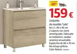 Bauhaus Conjunto de mueble 'late' oferta