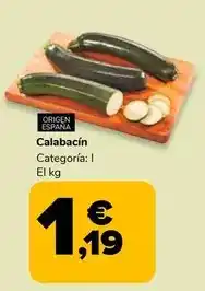 Supeco Calabacin oferta