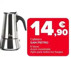 Supeco San pietro - cafetera oferta