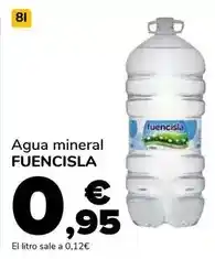 Supeco Fuencisla - agua mineral oferta