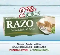 Alsara Supermercados Razo - atún en aceite de oliva oferta