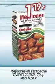 Alsara Supermercados Ovidio - mejillones en escabeche oferta