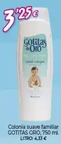 Alsara Supermercados Gotas de oro - colonia suave familiar oferta