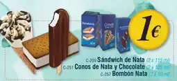 Abordo Sandwich de nata oferta