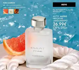 Oriflame Eau de toilette éclat femme western riviera oferta