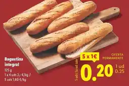 Lidl Baguettina integral oferta