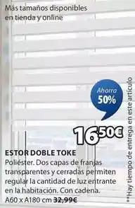 JYSK Toke - estor doble oferta