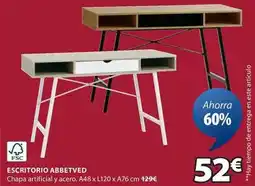 JYSK Escritorio abbetved oferta