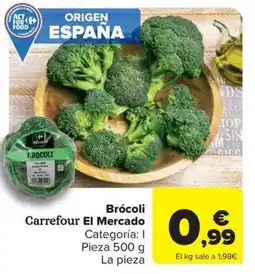 Carrefour Market Brócoli Carrefour El Mercado oferta