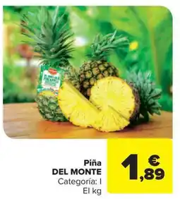 Carrefour Market DEL MONTE Piña oferta