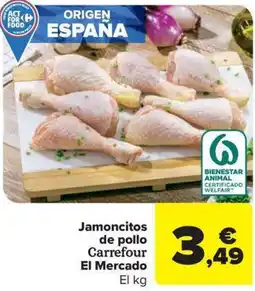 Carrefour Market Jamoncitos de pollo Carrefour El Mercado oferta