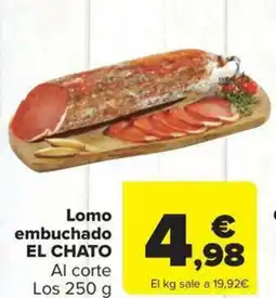 Carrefour Market EL CHATO Lomo embuchado oferta