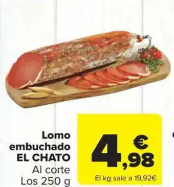 Carrefour Market EL CHATO Lomo embuchado oferta