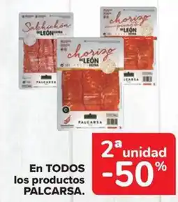 Carrefour Market PALCARSA En todos los productos oferta