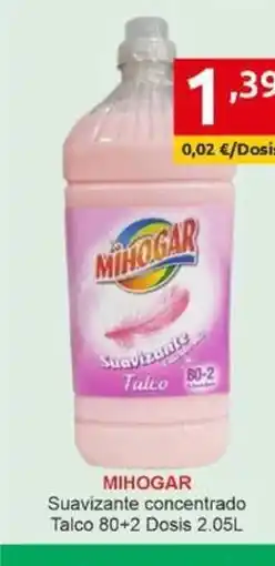 Supermercados Extremadura MIHOGAR Suavizante concentrado oferta