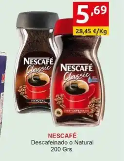 Supermercados Extremadura NESCAFÉ Descafeinado o Natural oferta