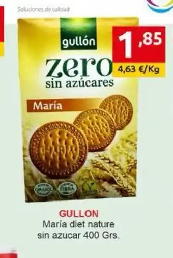 Supermercados Extremadura GULLON María diet nature sin azucar oferta