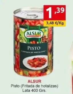 Supermercados Extremadura ALSUR Pisto (Fritada de hotalizas) oferta