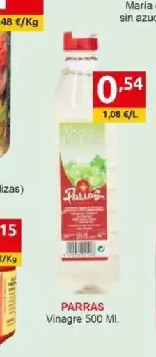 Supermercados Extremadura PARRAS Vinagre oferta