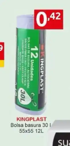 Supermercados Extremadura KINGPLAST Bolsa basura oferta