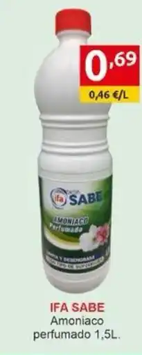 Supermercados Extremadura IFA SABE Amoniaco perfumado oferta