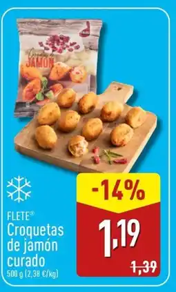 ALDI FLETE Croquetas de jamón curado oferta