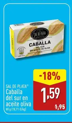 ALDI SAL DE PLATA Caballa del sur en aceite oliva oferta