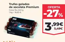 La Sirena Trufas heladas de xocolata Premium oferta