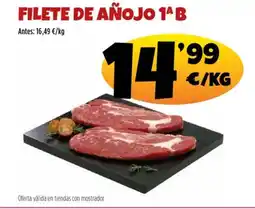AhorraMas Filete de añojo oferta