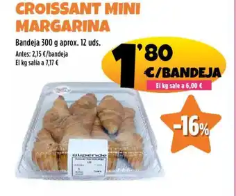 AhorraMas Croissant mini margarina oferta