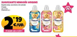 AhorraMas Suavizante mimosín origins oferta