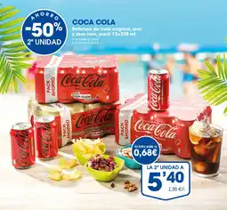 Supermercados Plaza PACK AHORRO Refresco de cola original, zero y zero zero oferta