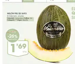 Supermercados Plaza Melón piel de sapo oferta